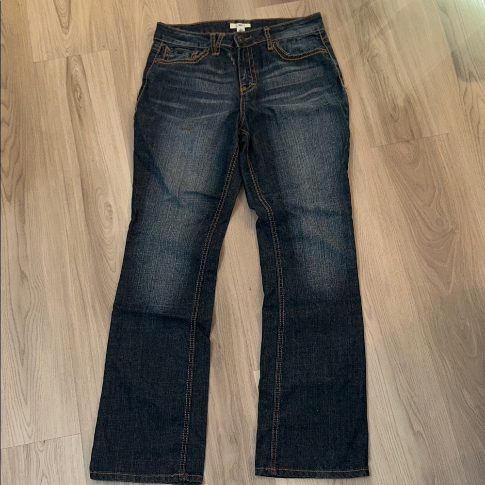 Classic Women's Bootcut Blue Jeans 10 Classic Denim Casual Everyday Timeless